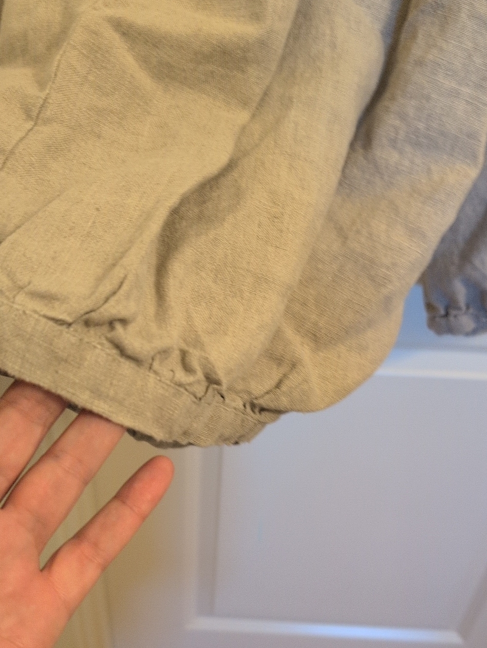 NOMAD Sadhu French Linen Pants in Flax - Picture 6 of 8